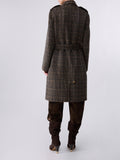 Liu Jo Cappotto Donna WF6006T677A Camel Check - Marrone