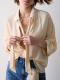 Liu Jo Camicia Casual Donna WF6330T2578 Panna - Bianco