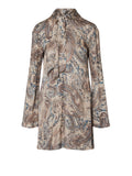 Liu Jo Vestito Mini Donna WF6422TS061 Winter Cachemire - Multicolore