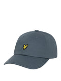 Lyle & Scott Berretto con Visiera Uomo HE2321A Gunmetal - Grigio