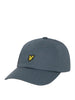 lyle scott berretto con visiera uomo he2321a gunmetal grigio 161970906