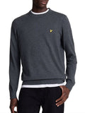 Lyle & Scott Pullover Uomo KN2110VC Charcoal Marl - Grigio