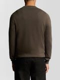 Lyle & Scott Pullover Uomo KN2110VC Espresso - Marrone