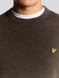 Lyle & Scott Pullover Uomo KN2110VC Espresso - Marrone
