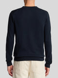 Lyle & Scott Pullover Uomo KN2110VC Dark Navy - Blu