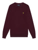 lyle scott pullover uomo kn2110vc burgundy bordeaux 161426472