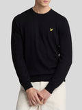 Lyle & Scott Pullover Uomo KN2110VC Jet Black - Nero