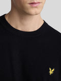 Lyle & Scott Pullover Uomo KN2110VC Jet Black - Nero
