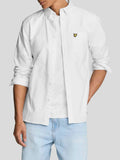 Lyle & Scott Camicia Casual Oxford Uomo LW2112VT White - Bianco