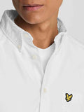 Lyle & Scott Camicia Casual Oxford Uomo LW2112VT White - Bianco