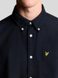 Lyle & Scott Camicia Casual Uomo LW2112VT Dark Navy - Blu