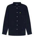 Lyle & Scott Camicia Casual Uomo LW2112VT Dark Navy - Blu
