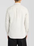 Lyle & Scott Camicia Casual Oxford Uomo LW2112VT Glacier Grey - Avorio
