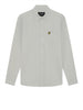lyle scott camicia casual oxford uomo lw2112vt glacier grey avorio 166673106