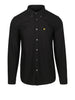 lyle scott camicia casual oxford uomo lw2112vt jet black nero 162528649
