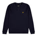 lyle scott felpa lyle scott da uomo blu 169685820