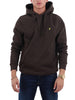 lyle scott felpa cappuccio uomo ml1139v ebony marrone 168955472