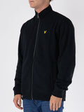 Lyle & Scott Felpa Zip Uomo ML2148V Jet Black - Nero