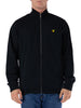 lyle scott felpa zip uomo ml2148v jet black nero 161256767