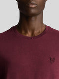 Lyle & Scott T-shirt Uomo TS2255TONT Fairway Burgundy - Bordeaux