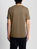Lyle & Scott T-shirt Uomo TS400VOGT Khaki Ash - Verde