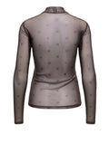 Only T-shirt Onlerica Mesh Donna 15141298 Coffee Bean - Marrone