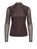 only t shirt onlerica mesh donna 15141298 coffee bean marrone 165450959