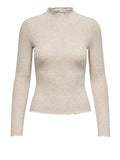 Only Maglia Donna 15180040 Pumice Stone Melange - Beige