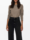 Only Pullover Onlrica Donna 15204279 - Marrone