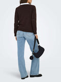 Only Pullover Onlrica Donna 15204279 Chocolate Torte - Marrone