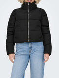 Only Giubbino Onldolly Short Puffer Donna 15205371 Black - Nero
