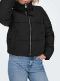 Only Giubbino Onldolly Short Puffer Donna 15205371 Black - Nero