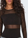 Only Body Onlesther Mesh stocking Donna 15212500 Black - Nero
