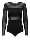 Only Body Onlesther Mesh stocking Donna 15212500 Black - Nero