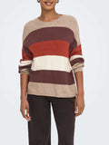 Only Pullover Onlrica Donna 15220044 - Beige