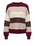 Only Pullover Onlatia Donna 15220044 Zinfandel - Bordeaux