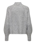 Only Pullover Donna 15248289 Light Grey Melange - Grigio