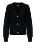 only cardigan onlella piumo donna 15259564 black nero 162247313