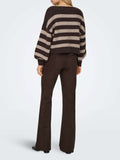 Only Pullover Donna 15259682 Seal Brown - Marrone