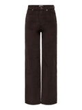 Only Pantalone Straight Onlhope Global Donna 15263179 Black Coffee - Marrone