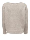 Only Pullover Donna 15267426 Pumice Stone W. Melange - Beige