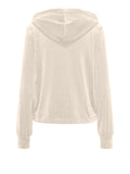 Only Felpa Zip Donna 15299670 Birch - Avorio