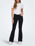 Only Jeans a Zampa Onlreese Donna 15309845 Black Denim - Nero