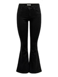 Only Jeans a Zampa Onlreese Donna 15309845 Black Denim - Nero