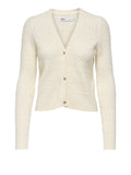 Only Cardigan Donna 15310902 Whitecap Gray Melange - Avorio