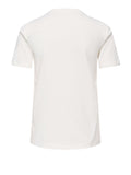 Only T-shirt Donna 15316954 Cloud Dancer Teddy - Bianco