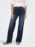 Only Jeans Wide Onlmadison Blush Donna 15318405 - Denim