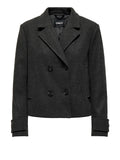 Only Giacca Donna 15320983 Dark Grey Melange - Grigio