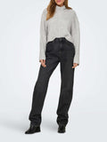 Only Pullover Donna 15321177 Light Grey Melange - Grigio