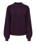 Only Pullover Donna 15324678 Plum Perfect - Bordeaux